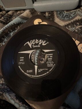 Blowin in the Wind The Girl From Ipanema by Stan Getz 1964 45 RPM Record